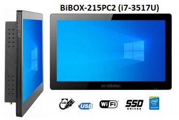 BiBOX-215PC2 (i7-3517U) v.2 - Armored industrial waterproof panel with IP65 and WiFi resistance standard