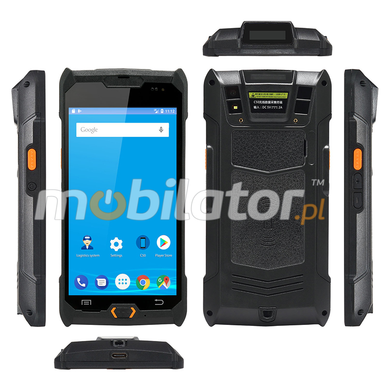 industrial data collector MobiPad CTX-505 IP67 Android 6.0 GPS Bluetooth mobilator.pl Aparat Gorilla Glass3