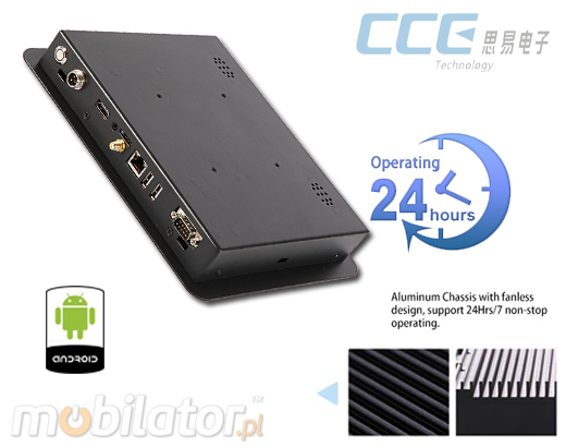 Industial Touch ANDROID PC CCETouch ACT08-PC Przmysowy Panel PC Andoid CCETouch ACT08-PC WiFI Norma odpornoci IP54 Przemysowy komputer panelowy Ekran rezystancyjny 5 wire resistive wywietlacz 8 cali mobilator.pl New Portable Devices Windows RS-232 COM ANDRIOD PANEL PC KOMPUTER ANDROID 