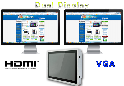 MTouch Operatorski Panel Przemyslowy MobiBOX IP65 1037U 19 Komputer panelowy Panel PC  Przemysowy komputer panelowy Ekran rezystancyjny 5 wire resistive wywietlacz 19 cali mobilator.pl New Portable Devices Windows RS-232 COM VGA HDMI Intel Celeron 