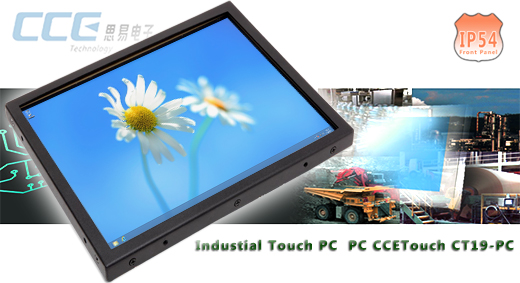 Industial Touch PC CCETouch CT19-PC Komputer panelowy Panel PC Norma odpornoci IP54 Przemysowy komputer panelowy Ekran rezystancyjny 5 wire resistive wywietlacz 19 cali mobilator.pl New Portable Devices Windows RS-232 COM 