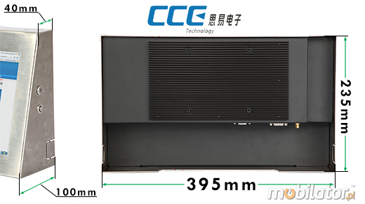 Industial Touch PC CCETouch PC-133-RFID Komputer panelowy Panel PC RFID HF&LF Przemysowy Panel PC CCETouch PC-133 RFID Norma odpornoci IP54 Przemysowy komputer panelowy Ekran rezystancyjny 5 wire resistive wywietlacz 13 cali mobilator.pl New Portable Devices Windows RS-232 COM RFID LF HF