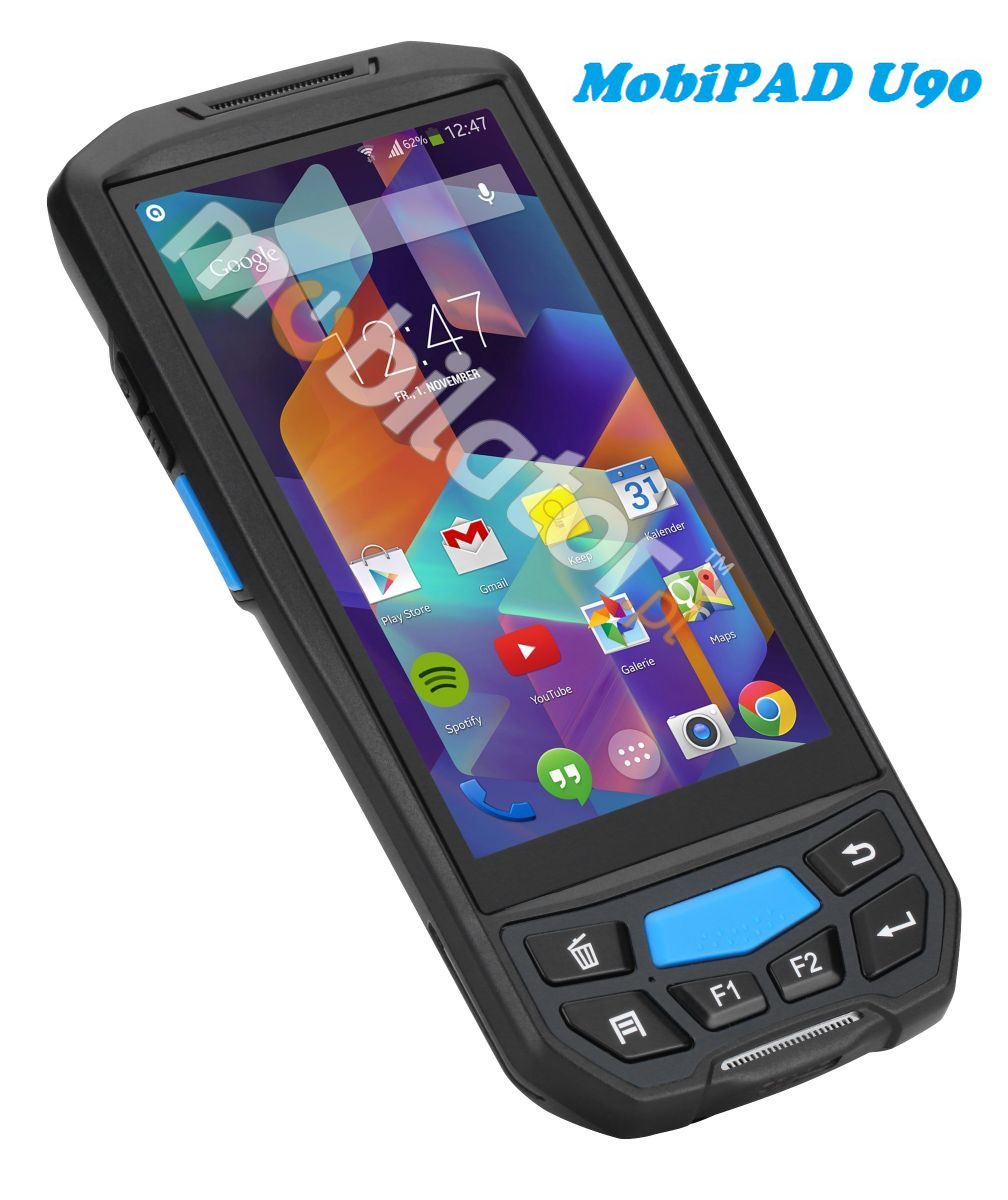 Modern Refractory Resistans Practical Data Collector MobiPad U90 Android WiFi 1D Scanner