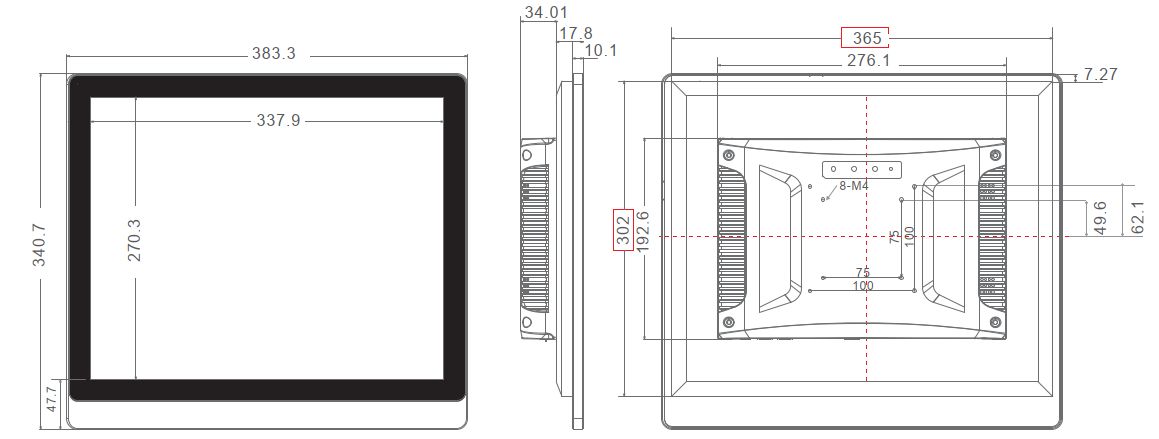 przemysowy panel operatorski panel PC komputer przemysowy odporny wodoodporny pyoodporny wstrzsoodporny wzmocniony IP65 wifi