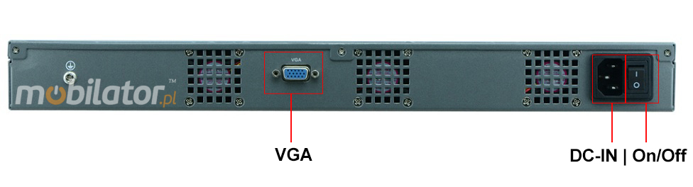 Computer Industry Fanless  MiniPC yBOX - 1U rack new design look mobilator fast lan 6x rj45