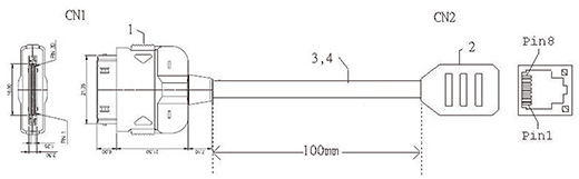 rj45 lan winmate m101b