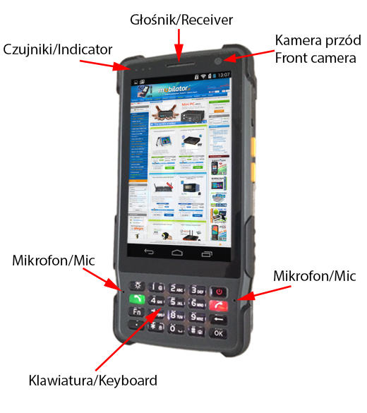 senter ST327W rj45 1d barcode scanner