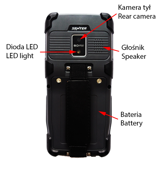 senter ST327W rj45 1d barcode scanner multi tester