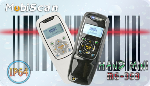MobiScan Hand Mini MS398 Bluetooth 2.0 MOBISCAN HAND MINI MS-398 IP64 Skaner 1D Laser Bezprzewodowy Bluetooth 2.0 Porczny MobiSCAN  Kompatybilny Windows Android IOS mobilator.pl New Portable Devices Mobilne Skanery kodw kreskowych MINI