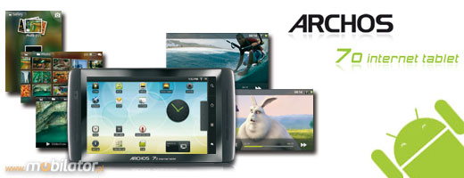 Mobilator.pl mobilator NPD New portable devices MID UMPC archos 70 tablet