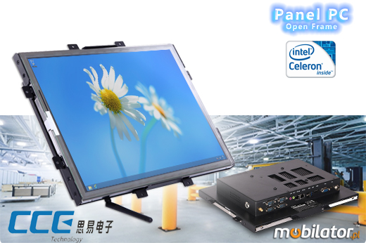 Komputer panelowy (Open Frame) CCETouch CT15-OPCR Komputer panelowy Panel PC Open Frame Przemysowy komputer panelowy Ekran rezystancyjny 5 wire resistive wywietlacz 15 cali mobilator.pl New Portable Devices Windows Intel Celeron Open Frame Touch Screen PC CCETouch CT15-OPCR do zabudowy kiosk internetowy bankomat