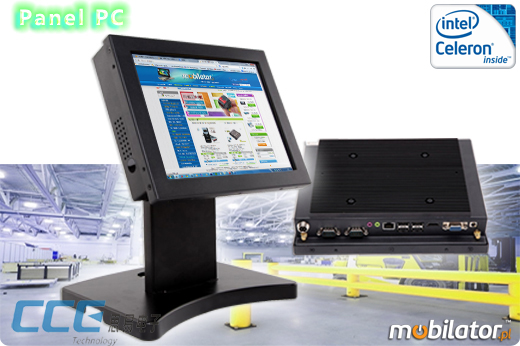 Industial Touch PC CCETouch CT10-PC Komputer panelowy Panel PC Norma odpornoci IP54 Przemysowy komputer panelowy Ekran rezystancyjny 5 wire resistive wywietlacz 10 cali mobilator.pl New Portable Devices Windows RS-232 CaOM 