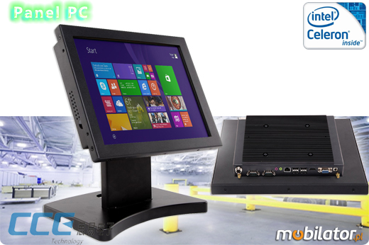 Industial Touch PC CCETouch CT15-PC Komputer panelowy Panel PC Norma odpornoci IP54 Przemysowy komputer panelowy Ekran rezystancyjny 5 wire resistive wywietlacz 15 cali mobilator.pl New Portable Devices Windows RS-232 COM 