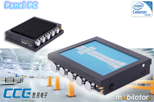 Industial Touch PCC CETouch CT10.4-PC-IP65 Komputer panelowy Panel PC Norma odpornoci IP65 Przemysowy komputer panelowy Ekran rezystancyjny 5 wire resistive wywietlacz 104 cali mobilator.pl New Portable Devices Windows