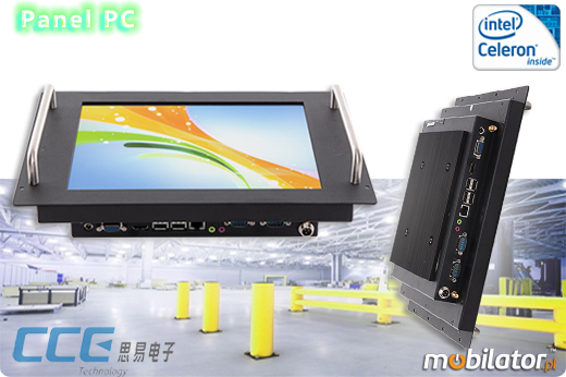 Industial RACK MOUNT Touch PC CCETouch CT12-PCPrzemysowy Komputer Panelowy RACK MOUNT - CCETouch CT12-PC Norma odpornoci IP54 Przemysowy komputer panelowy Ekran rezystancyjny 5 wire resistive wywietlacz 12.1 cali mobilator.pl New Portable Devices Windows RS-232 COM RACK MOUNT 