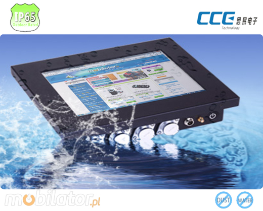Industial Touch PC CCETouch CT17-PC Komputer panelowy Panel PC Norma odpornoci IP65 Przemysowy komputer panelowy Ekran rezystancyjny 5 wire resistive wywietlacz 17 cali mobilator.pl New Portable Devices Windows