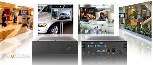 MiniPC Industrial AOpen DE3100 Intel Atom D2250 1,86GHz  128 GB SSD SATA III