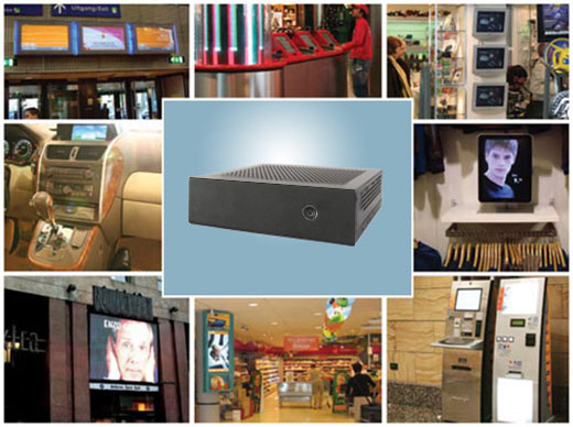 MiniPC Industrial AOpen DE3100 Intel Atom D2250 1,86GHz  128 GB SSD SATA III