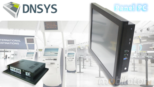 DNSYS Industrial Przemysowy PanelPC D-SYS 17  Komputer panelowy Panel PC  Przemysowy komputer panelowy wywietlacz 17 cali mobilator.pl New Portable Devices Windows RS-232 COM VGA HDMI Intel Core i3