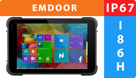 Dust-proof industrial tablet Emdoor I86H Standard