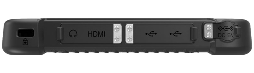 Dust-proof industrial tablet Emdoor I86H Standard connectors