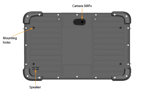 Dust-proof industrial tablet Emdoor I86H Standard