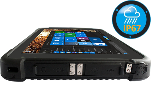 Dust-proof industrial tablet Emdoor I86H Standard IP67