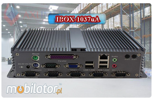 Przemysowy Fanless MiniPC IBOX-1037uA