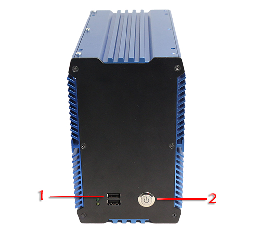 Fanless Industrial Computer MiniPC IBOX- 1037UE (2PCI)