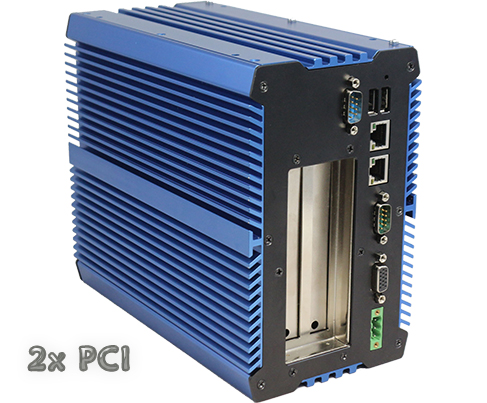 Fanless Industrial Computer MiniPC IBOX- 1037UE (2PCI)