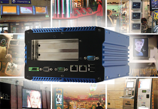 Fanless Industrial Computer MiniPC IBOX- 1037UE (2PCI)