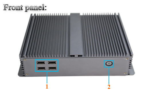 Przemysowy Fanless MiniPC IBOX-1037uA