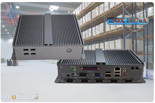 Przemysowy Fanless MiniPC IBOX-1037uA