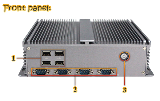 Przemysowy Fanless MiniPC IBOX-TN1037uB