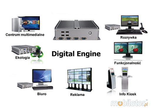 Przemysowy Fanless MiniPC IBOX-TN1037uB