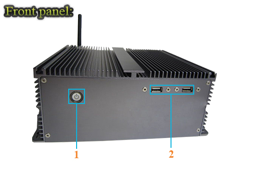 Przemysowy Fanless MiniPC IBOX-D2550C