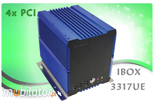 Fanless Industrial Computer MiniPC IBOX- 3317UE (4PCI)