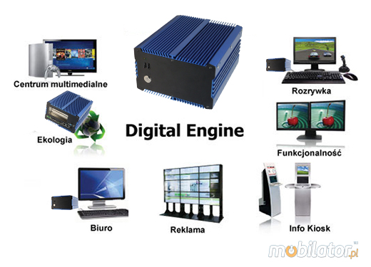 Fanless Industrial Computer MiniPC IBOX- 3317UE (2PCI)