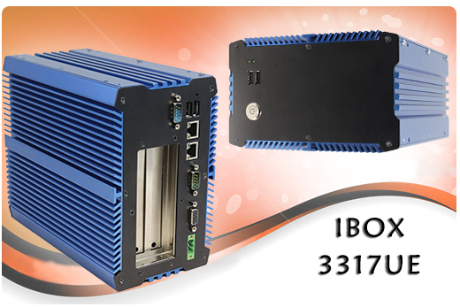 Fanless Industrial Computer MiniPC IBOX- 3317UE (2PCI)