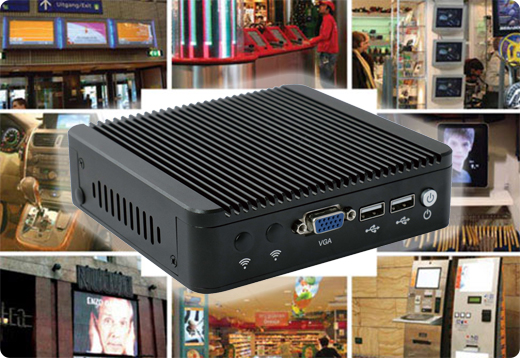 Industrial Computer Fanless MiniPC Nuc IBOX-501 N10-B