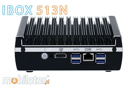 Industrial Computer Fanless MiniPC IBOX-513NA