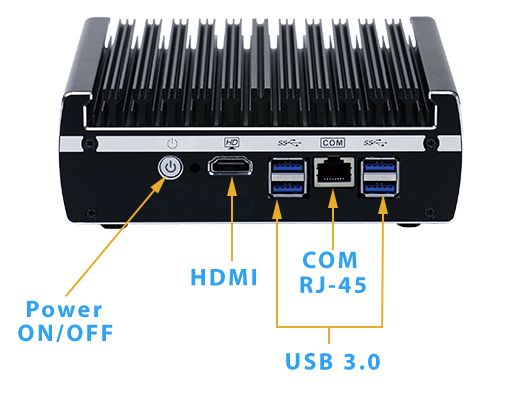 Industrial Computer Fanless MiniPC IBOX-513NA