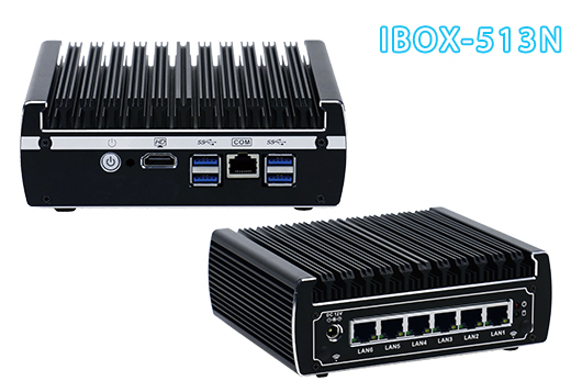 Industrial Computer Fanless MiniPC IBOX-513NA