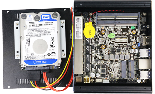 Industrial Computer Fanless MiniPC IBOX-513NB