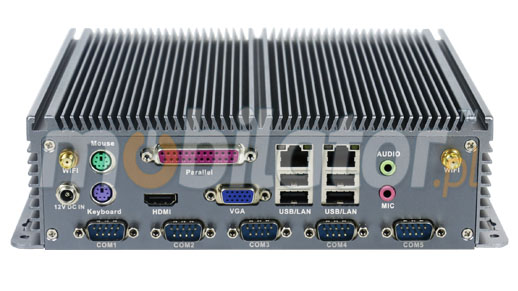 Strengthened Mini Industrial Computer Fanless MiniPC IBOX-6002 umpc mobilator intel