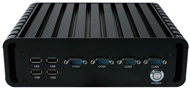 IBOX-602 - Industrial computer with a capacious SSD drive (2x Display Port + HDMI + VGA)