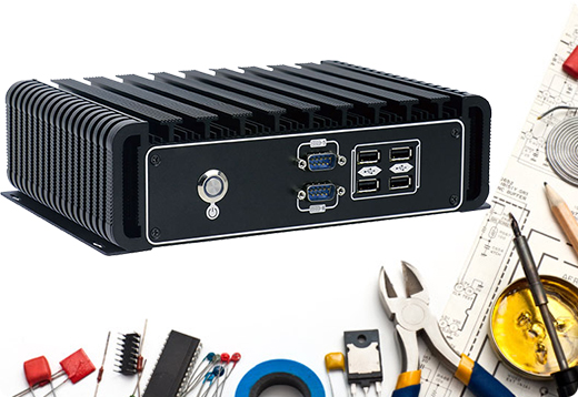 Industrial Computer Fanless MiniPC IBOX-601i3U