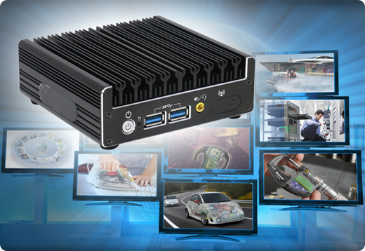 Industrial Computer Fanless MiniPC IBOX-Core I7-5550U-NUC1