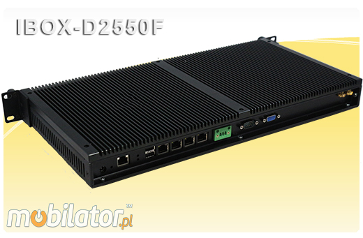 Industrial Computer Fanless MiniPC IBOX-D2550F