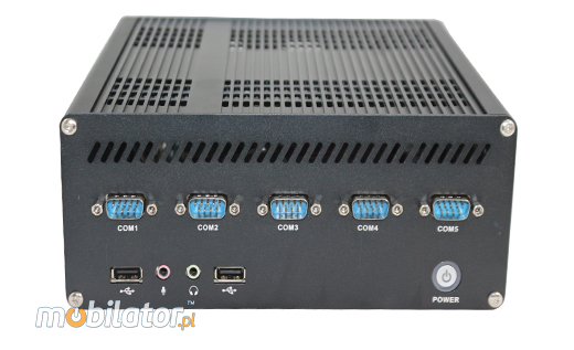 Przemysowy fanless MiniPC IBOX-H25-X7
